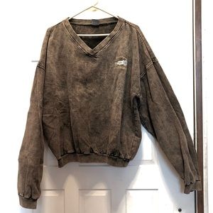 Cedar Creek distressed-look sweatshirt Lg